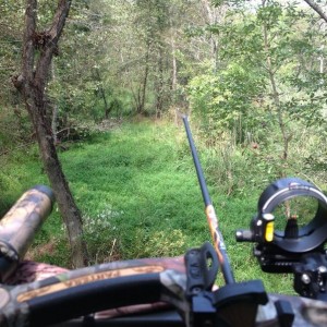 First day of bow season. :)