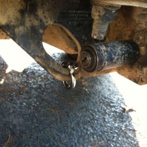 New 3/16' D ring for the truck. Rated at an outstanding 600lbs