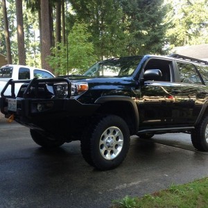 Sliders on and a fresh bath!