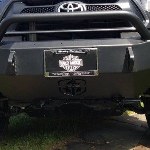 More upgrades... Road Armor bumper