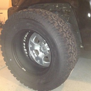 New tires going on!