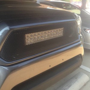 Grill close up