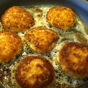 Crab cakes!