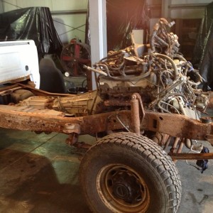 Our company truck getting another new cab. 04 F-250 with 43,000 miles