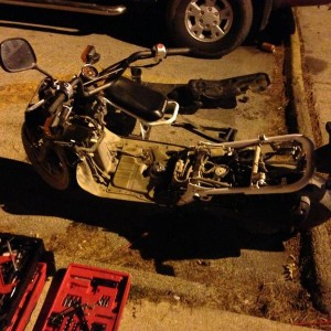 Late night pissed off teardown.
