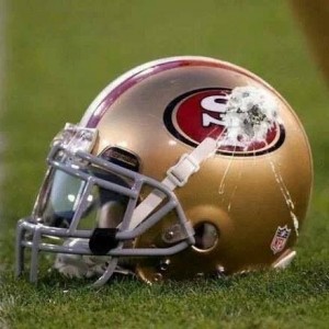Hey Chris, you got a little something on your helmet! Looks like hawk shit!