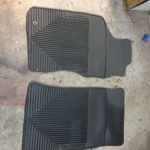 OEM all-weather floor mats. 1st gen. Free to a good home. Will not ship.