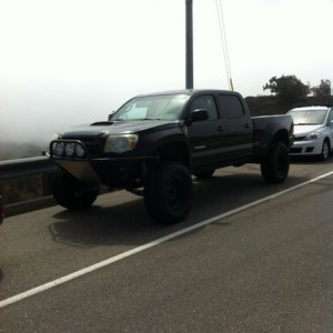 SoCal truck spotting on Cristianitos road near Camp Pendleton. Anyone in he