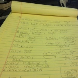 6 hours of calculus homework and studying.... kill me now.