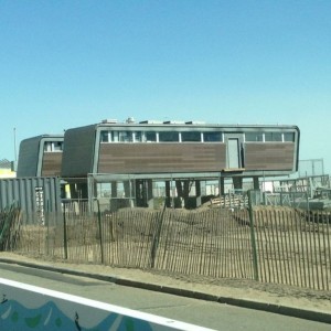 New bathrooms for beach n boardwalk going in