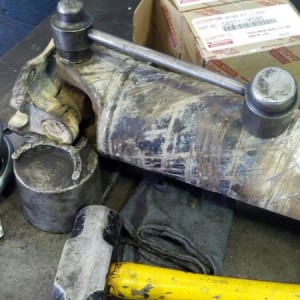 Time for new ujoints and carrier bearing.