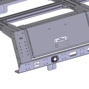 Vr Bed Rack System, 12 Inch Height (56.5 Inch Inside Width)