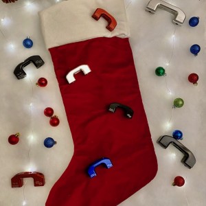 HAPPY HOLIDAYS BILLET TIE DOWNS