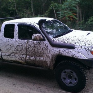 Lesson for the day. Don't follow locked SAS on 38's into holes.