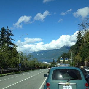 Waiting for the ferry.