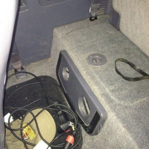 Omg I actually have a back seat! And it needs to be vacuumed lol