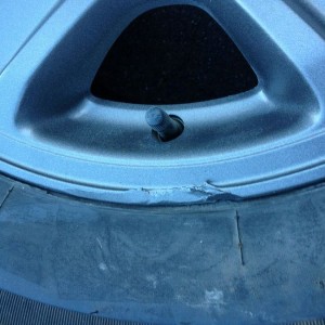 Curb close up