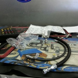 At the hose store :D