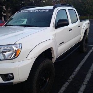 tacoma rock sliders welded on