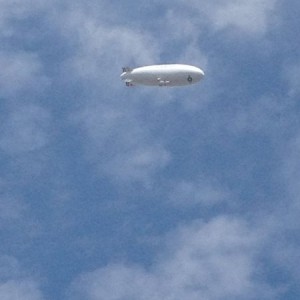 Navy ballon that has been flying over Baltimore for over a week everyday.