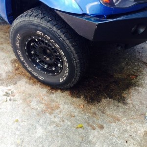 Uh oh... Leaky leaky