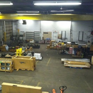 After. Less than half the stuff that needs to end up there
