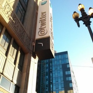 Twitter building on Market St