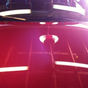 Waxing the taco...