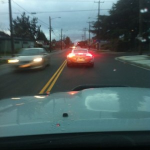 Unknown brand badass sedan. Looked $$$$.