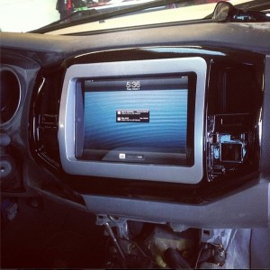 iPad in dash reg cab