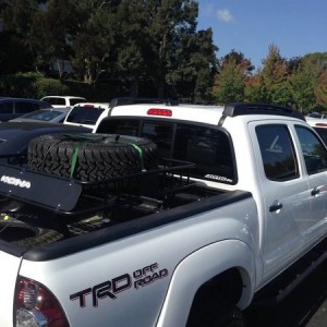 tires/ spare/ rack