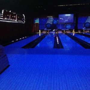 Bowling for cash.