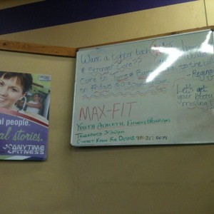 Sign at my gym...the lady that puts that class together is....different