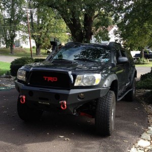 To bad the rest of the truck isn't as clean as the new grill. :o