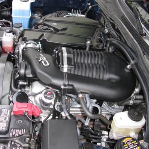 Engine: TRD Supercharger (side view)