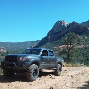 Schnebly Hill road in Sedona