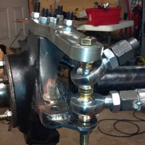 Tie rod & drag link setup