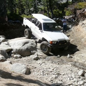 4runner on Big Sluice.