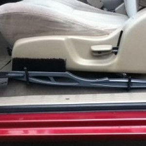 Snow Brush Holder Mod - Holder with Brush