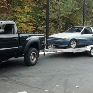 corolla in tow