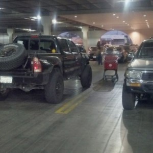 Surrounded by douche bags :rolleyes: