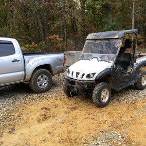 About to hit the trails