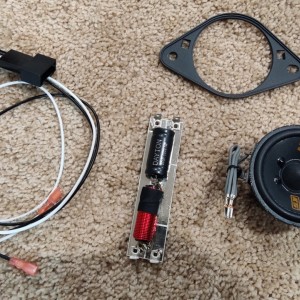 New dash speakers