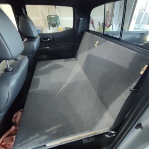Rear seat delete