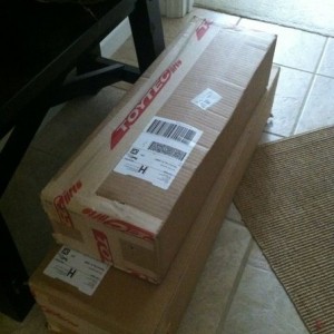 Came home to this.