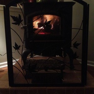 Ceremonial first burn of the season!