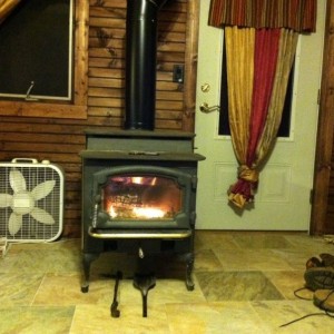 First fire of the year!
