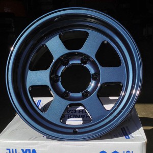 16x8" Konig Countersteer Type X Magnesium Blue (Dark Metallic Blue)