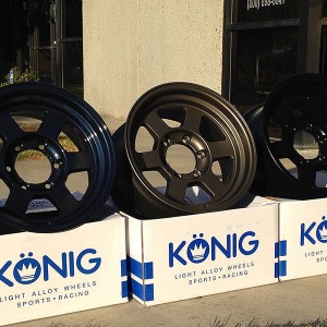 16x8" Konig Countersteer Type X Wheels