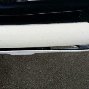 Install error or bent skid plate